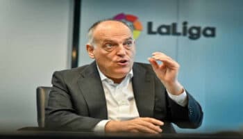 "Ni España ni LaLiga son racistas, es muy injusto decir eso": Javier Tebas | Video