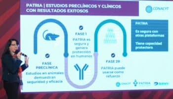 Ya está lista vacuna Patria contra Covid-19: Conacyt