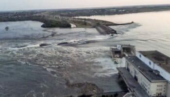 Destrucción de presa en central hidroeléctrica causa emergencia en sur de Ucrania