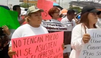 Familiares de los 16 secuestrados de Chiapas marchan para 'ablandar el corazón' de plagiarios