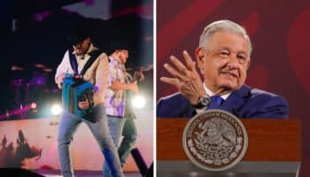 AMLO propone escuchar ‘No se va’ de Grupo Frontera en lugar de narcocorridos