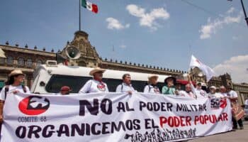 En marcha por 'Halconazo' piden detener la militarización