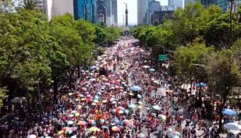 CDMX: Asistieron 250 mil personas a Marcha del Orgullo LGBTTTIQ+, calcula Batres