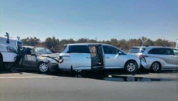 Video | Nueva carambola en la autopista Lagos de Moreno, Jalisco