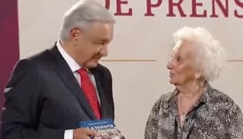 AMLO recibe a las Abuelas de Plaza de Mayo de Argentina