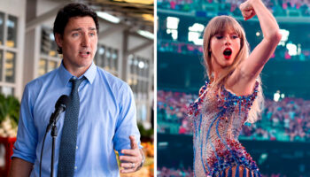 'No seas cruel y ven a cantar a Canadá', pide Trudeau a Taylor Swift