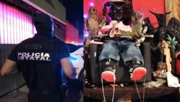 Desmantelan centro de distribución de drogas con altares a Satanás y Santa Muerte en Pachuca