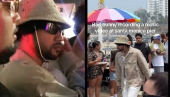 Hombre finge ser Bad Bunny y causa revuelo en California
