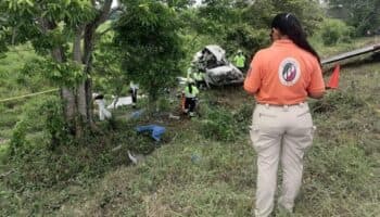 Mueren cinco migrantes en Tabasco tras accidente carretero