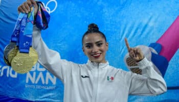 JCC San Salvador 2023: Arrasan mexicanas en la gimnasia rítmica | Tuit