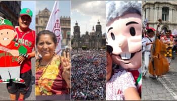 Videos y fotos | Simpatizantes de AMLO llenan el Zócalo de la CDMX