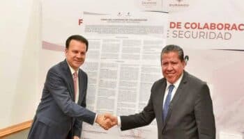 Zacatecas y Durango firman acuerdo contra inseguridad