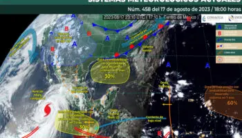 Huracán Hilary alcanza categoría 3 y podría crecer a nivel 4 al impactar Baja California Sur