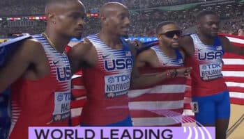 Budapest 2023: Mantiene EU hegemonía en el relevo 4x400 metros varonil | Video