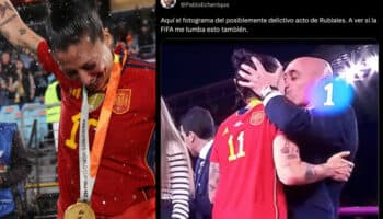 Critican a directivo por besar a jugadora en premiación del Mundial femenil