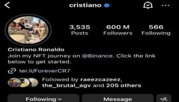 Cristiano Ronaldo es la persona con más ingresos económicos en Instagram | Tuit