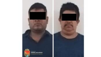 Detienen a 2 por secuestro de 16 trabajadores de la Secretaría de Seguridad de Chiapas