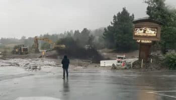 'Hilary' se debilita a ciclón postropical tras batir récords de lluvias en EU