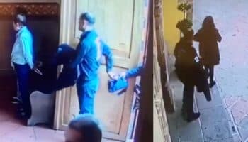 Querétaro: sujetos roban bolsa a feligresa en plena misa | Video