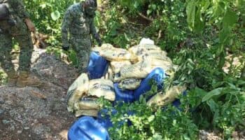Marina asegura más de 15 mil kilos de metanfetamina en Culiacán