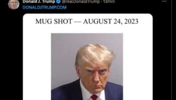 Trump reactiva su cuenta en X: relanza campaña con foto detenido