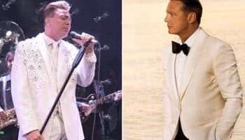 Videos | Cristian Castro disfruta en primera fila de concierto de Luis Miguel en Argentina