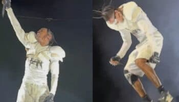Videos | Travis Scott provoca temblor durante concierto en Roma y causa polémica