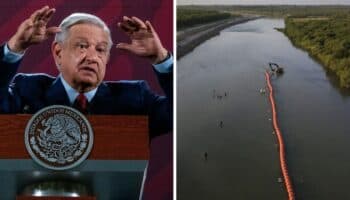 AMLO celebra orden de juez de retirar boyas en Texas