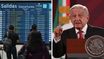 Se llegó a acuerdo con aerolíneas para reducción de vuelos en AICM: AMLO