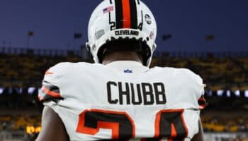 NFL: Nick Chubb sufre grave lesión de rodilla en victoria de Acereros sobre Cafés