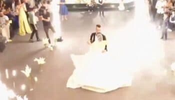 Videos | Revelan momentos previos a fatal incendio en boda que dejó 114 muertos