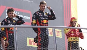 F1: Verstappen y 'Checo' hacen el 1-2 en el Gran Premio de Italia