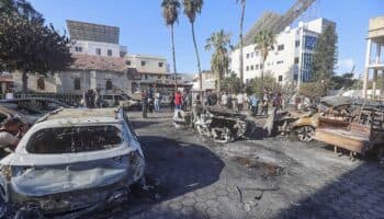 Israel 'advirtió' con ataque previo al hospital de Gaza, afirma ministro palestino