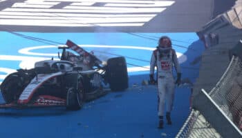 F1: Provoca fuerte accidente de Kevin Magnussen bandera roja en el GP de México | Video