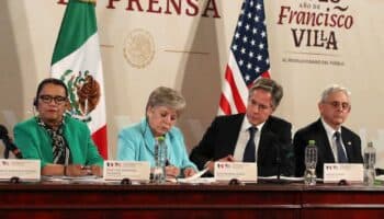 EU dice que se opone al muro; México afirma que no produce fentanilo