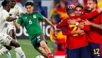 México vence a Ghana; España, Escocia y Turquía van a la Euro 2024