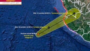 'Lidia' se intensifica a huracán y 'Max' se degrada a depresión tropical