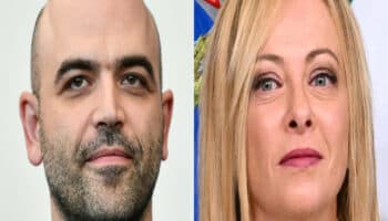 Costará a Saviano mil euros haber llamado 'bastarda' a Meloni | Video