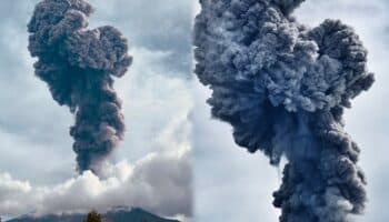 Videos | Por fuerte explosión en el Popocatépetl, se prevé caída de ceniza en CDMX