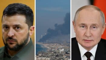 Moscú ayudó a Hamás en su ataque a Israel, afirma Zelenski
