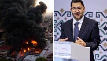 Apoyos a afectados por incendio en bodega de Tepito dependerán de peritaje: Martí Batres