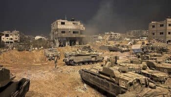 Fuertes enfrentamientos entre tropas israelíes y milicianos de Hamás en el norte de Gaza