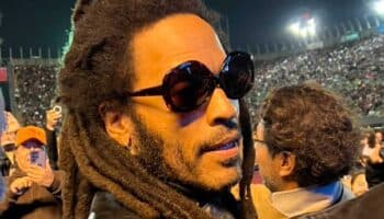 Lenny Kravitz aparece en el Foro Sol para ver a Paul Mccartney