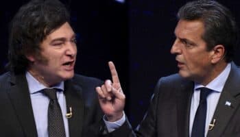 Massa y Milei cruzan acusaciones en debate, de cara a la segunda vuelta presidencial