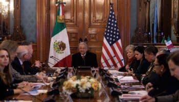 AMLO y Blinken inician reunión para abordar crisis migratoria