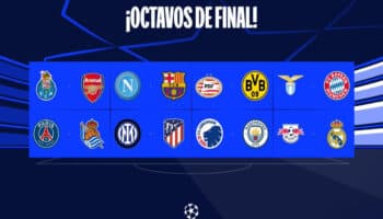 Champions League: Así quedaron los duelos de Octavos de Final