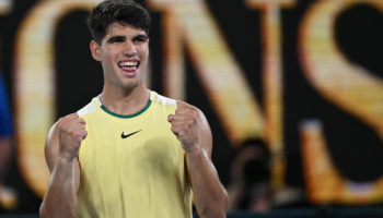 Abierto de Australia 2024: Carlos Alcaraz arranca con contundente victoria ante Gasquet | Video