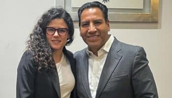 Secretaria de Gobernación y coordinador de Morena en el Senado se reúnen para afinar agenda legislativa