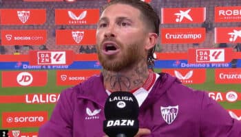 Así encaró Sergio Ramos a aficionado resentido por la derrota del Sevilla | Video