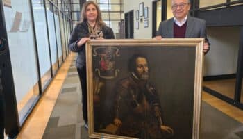 Descendiente de Hernán Cortés dona a México un retrato del conquistador español